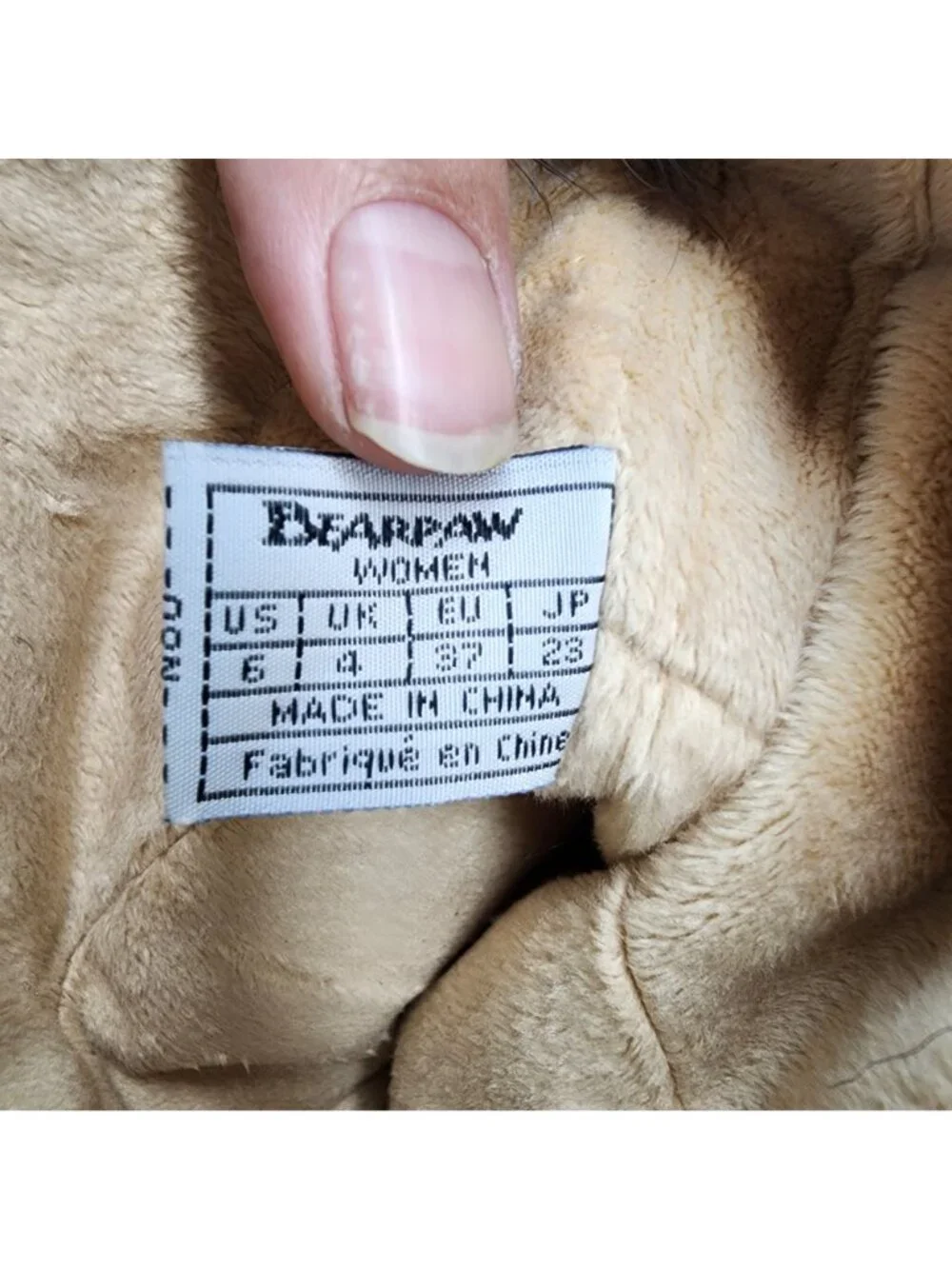 Bearpaw Shoes Womens Size 6 Gray Suede Fur Trim Boots *NWOT-No Box*